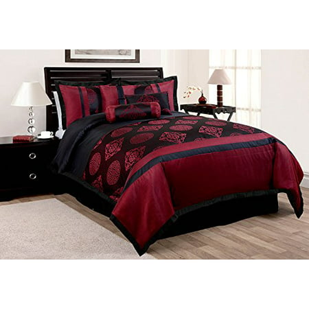 Unique Home 7 Piece DYNASTY Chinese Style Bed In A Bag Clearance bedding Comforter Duvet Set ...