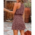 thumbnail image 4 of Sherrylily Summer Dress for Women Chiffon Blouses Skirt Spaghetti Sleeveless Tops Halter Ruffle Dresses, 4 of 4