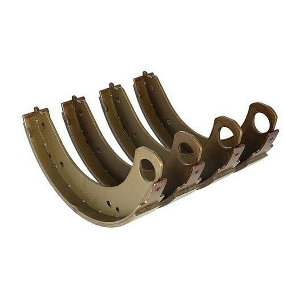Brake Shoes Set of Four fits Massey Ferguson F40 TO35 35 50 135 150 165 175 178 230 231 235 240 240P 241 245 3165 830480M92 fits Ford Dexta 957E2019A