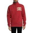 thumbnail image 2 of Superdry Vintage Athletic Half Zip Sweatshirt, Red, 2 of 6