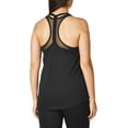 thumbnail image 3 of Nike Womens Elastika T-Back Athletic Tank Top Black L, 3 of 4