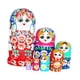 thumbnail image 2 of Muñeca Matryoshka Strade Fareast Limited de Madera 7 Capas Azul, 2 of 5