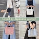 thumbnail image 2 of large capacity multi pocket handbag women tote bag work bag gym bag, 2 of 4