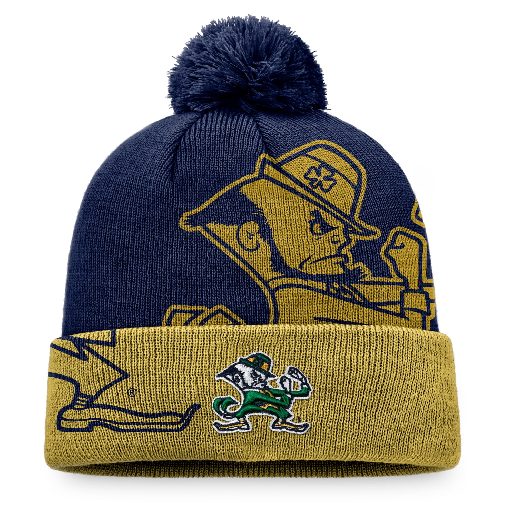 Men's Fanatics Branded Navy/Gold Notre 