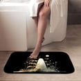 thumbnail image 4 of 1pc Ghost among Plants Absorbent Non-Slip Bathroom Thickened Flannel Rug Decor,Soft,Quick Drying,Suitable For Indoor/outdoor Use,Bathrooms,Bedrooms,Kitchens,Terrace,Laundry Rooms,16"x24", 4 of 9