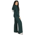 thumbnail image 3 of MeMoi Women's Cozy Knit Ultra-Soft Solid Lounge Pants - Womens - Female, 3 of 6