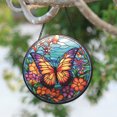 thumbnail image 6 of Hanging Wreath Colorful Circular Wall Decoration Window Decoration Festival Decorations 15cm, Xinsrenus Under $5! Hanging Wreath Colorful Circular Wall, 6 of 6