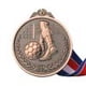 thumbnail image 1 of artículos deportivos Medalla Fútbol Escolar Premios Medallas de Bronce Conmemorativas (Bronce) Oro Plata Barbie Nuevos Originales, 1 of 8