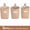 3pcs A, variant on 3pcs Hanging Storage Basket Wall Organizer Jute Linen Toy Basket Hanging Pocket Home Decoration Set