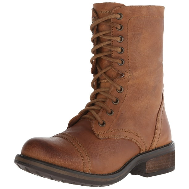 Steve Madden Women s Troopa 2.0 Combat Boot Cognac Leather 7 M