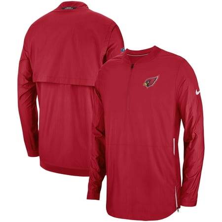 - Arizona Cardinals Nike Sideline Lockdown Quarter-Zip Jacket - Cardinal