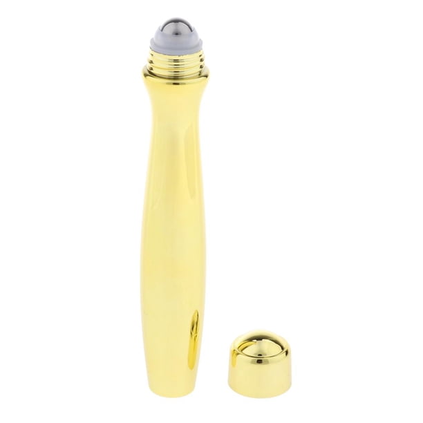 Botellas Vacias para Almacenar Lociones,Liquidos,Cremas,Aceites Universal dorado jinwen Botella de aceite esencial vacía
