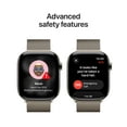 thumbnail image 7 of Apple Watch Series 11 [GPS + Cellular 46mm] Smartwatch with Natural Titanium Case with Natural Milanese Loop - S/M, 7 of 7