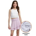 thumbnail image 3 of RBX Girls' Active Skirt - 2 Pack Pleated Athletic Performance Scooter Skort (7-16), 3 of 7