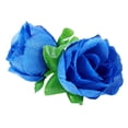 thumbnail image 5 of 50 artificial roses, 3 cm tall, wedding decoration, navy blue, 5 of 8