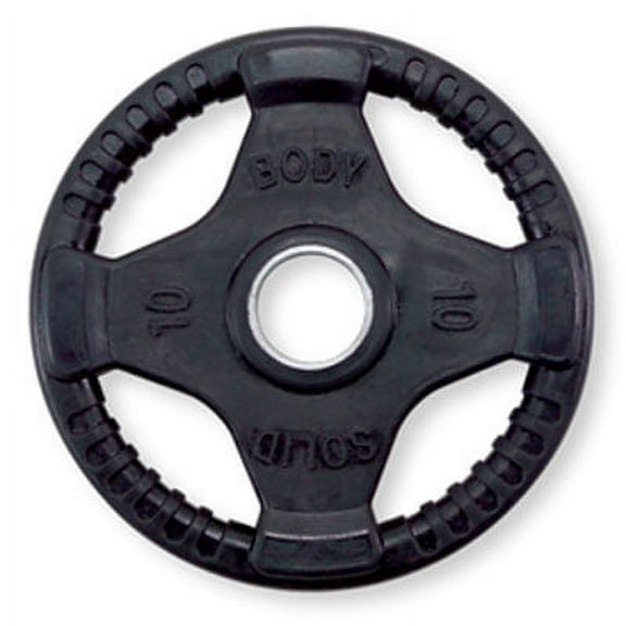 10 Lb. Rubber Grip Olympic Weight Plate