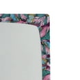 thumbnail image 3 of Ambesonne Tropical Fitted Sheet, Pastel Exotic Foliage Art, Twin Size, Soft Pink and Cadet Blue, 3 of 5
