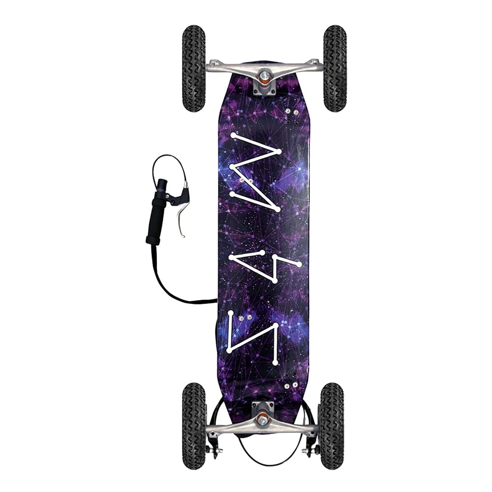 MBS 10102 Colt 90X Maple Deck Longboard Mountainboard w/ T1 Tires, Constellation