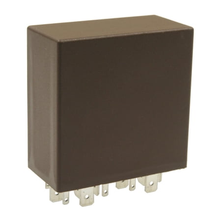 CarLights360 For Volkswagen Golf 2010 11 12 13 2014 Relay | Blade Terminal | Rectangular Connector | Relay Functions | 1 Male Connector | Replacement For 4B0955531C, 4B0955531E