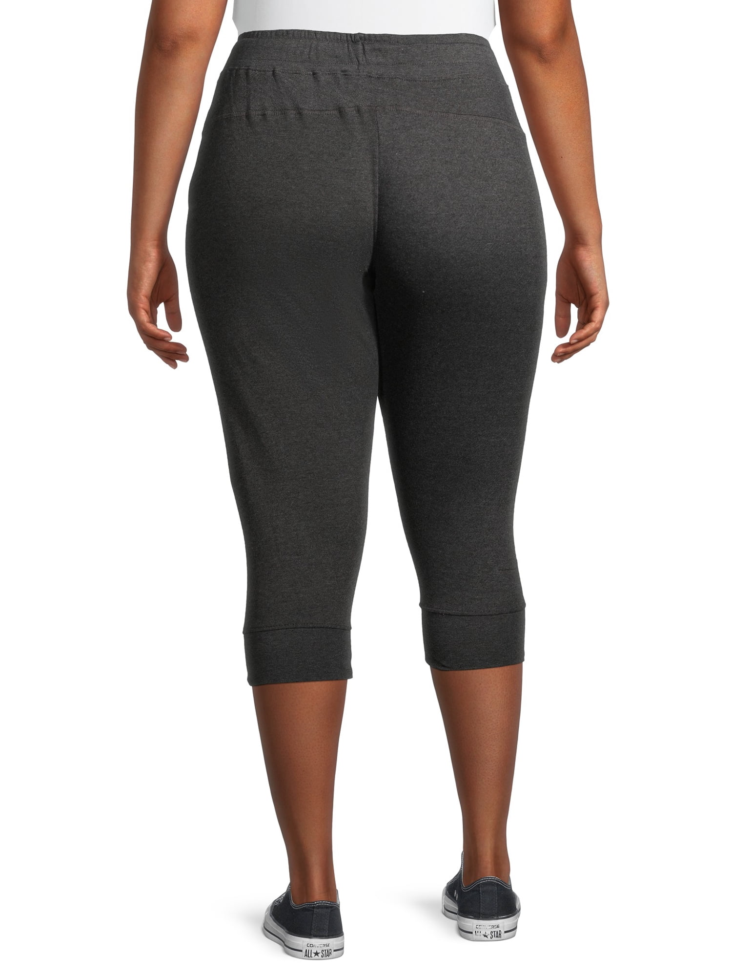 plus size capri joggers