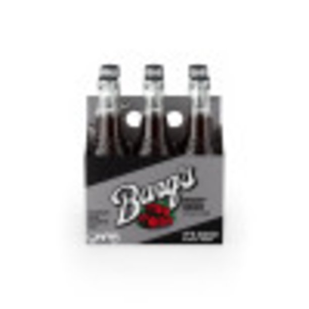 Barq's Root Beer Soda Pop, 12 fl oz, 6 Pack Glass Bottles