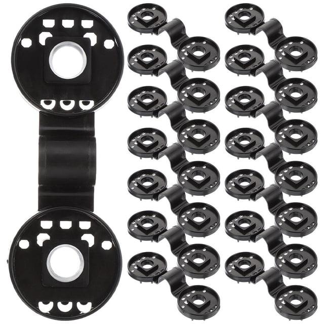 UPOUART 20Set Fastening Plastic Clips for Sunshade Net and Greenhouse 10.5X5Cm