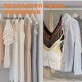 thumbnail image 7 of sixwipe 2 Pack Tank Top Hanger, Wooden Bra Organizer for Closet, Maximum 12 Storage Capacity, Top 360 degrees Rotation, Hanging Space Saving Hook for Tank Tops, Sport Bras, Camisoles, Lingeries, 7 of 7