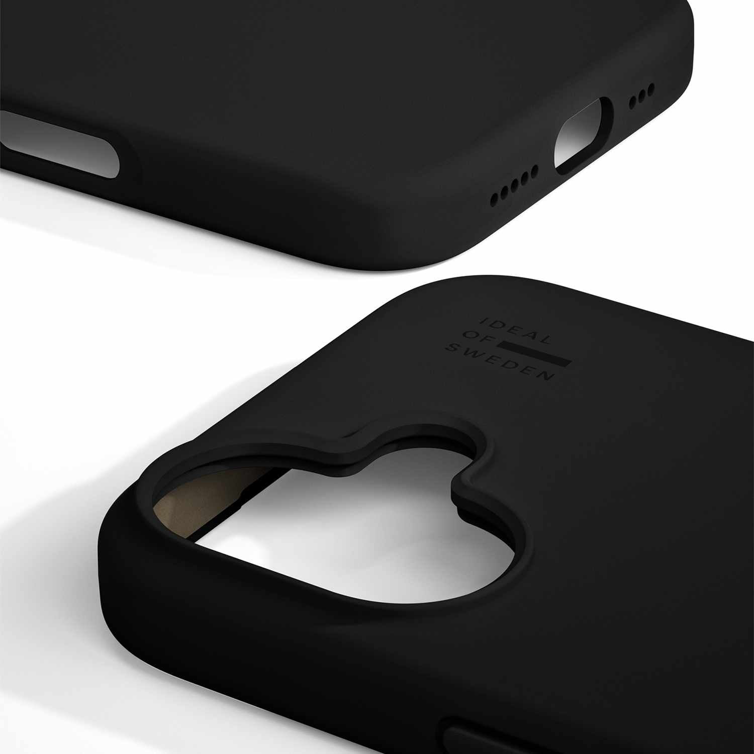 Ideal of Sweden Silicone MagSafe Case Black for iPhone 17 Pro
