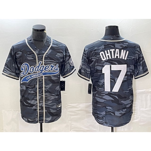 MLB Chandail de Baseball Dodgers 17# OHTANI Elite Edition Chandail Brodé Los Dodgers