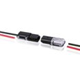 thumbnail image 5 of 10Pcs 2 Pin Way Plug Wire Cable Snap Connectors Waterproof Electric Wire Double-Wire Plug-In Connector With Locking Buckle, 5 of 5