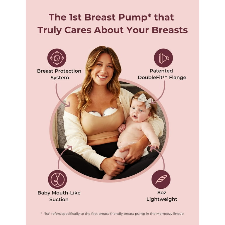 Momcozy M5 Breast Pump & A1 Lactation Massager Combo