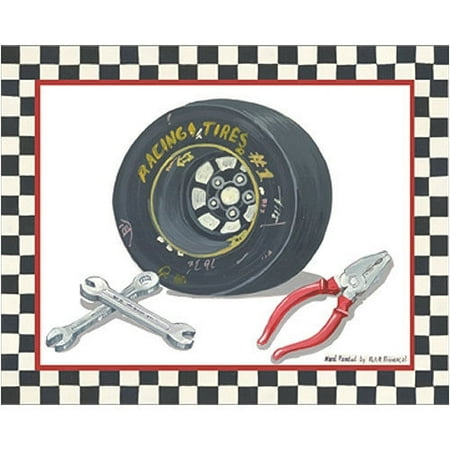 Art 4 Kids Race Car Gear II Contemporary Mount Art