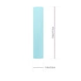 thumbnail image 2 of 2Pcs Calligraphy Plastic Paperweights for Stationeries and Painting in Sky blue, 2 of 8