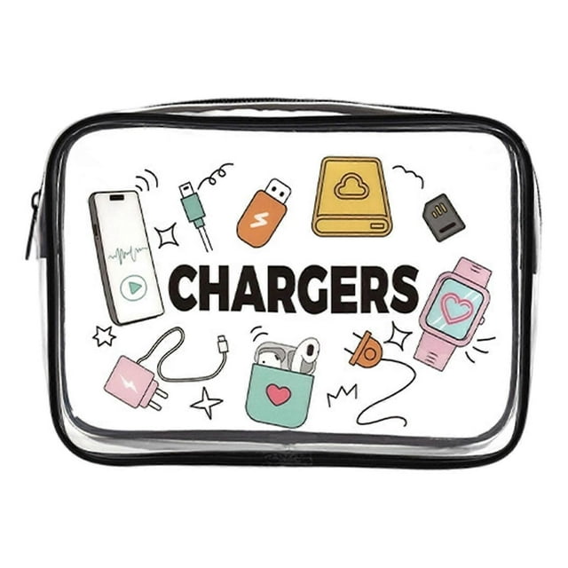 Transparent Waterproof Clear Travel Toiletry Organizer Lightweight PVC Cosmetic Bag For Travel Storage Solution Multicolor