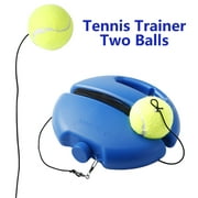iMucci Tennis Trainer Base with 2 Balls Tennis Device Tennis Training Supplies Self-Study Rebounder