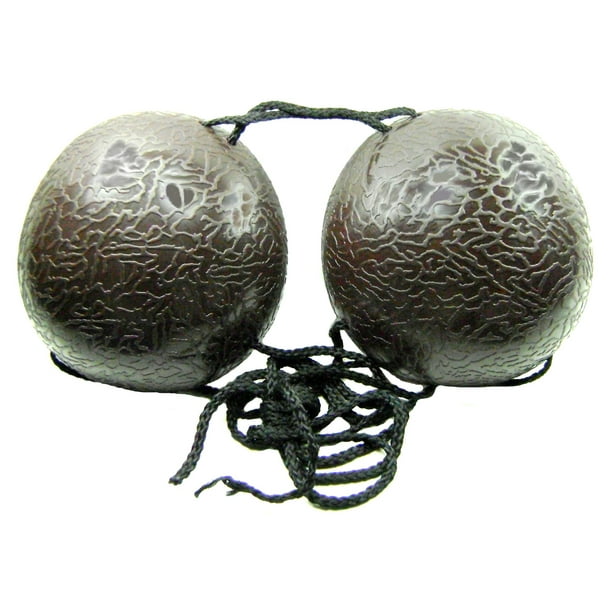 Plastic Luau Bikini Top (Coconut)