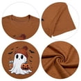 thumbnail image 7 of KimSoong Women Halloween T-Shirt Cute Ghost Fall Pumpkin Graphic Shirt Coffee Lover Tees Short Sleeve Tops, 7 of 7