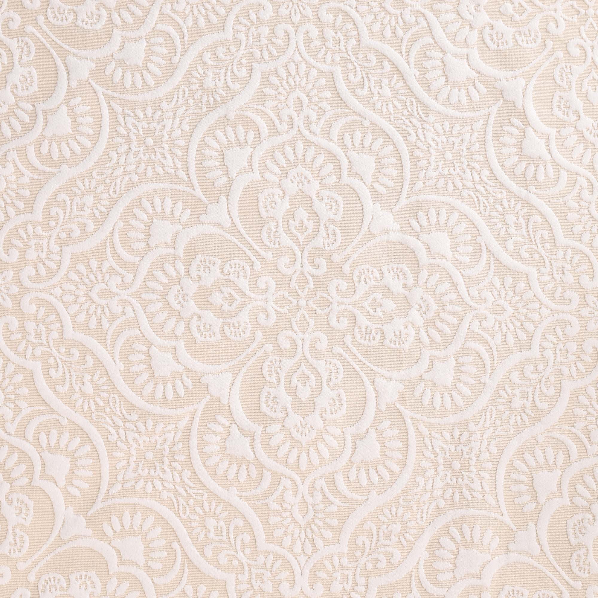 Superior Enzy Floral Matelasse Bedspread and Sham Set, 3-Piece Soft Textured Jacquard Bedspreads, California King, Ivory