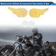 thumbnail image 2 of Accesorios de Casco de Motocicleta Decoración Alas Pequeñas para Cascos de Motocicleta Bicicleta Esquí Amarillo Iridiscente Pegatina 2 Juegos, 2 of 6