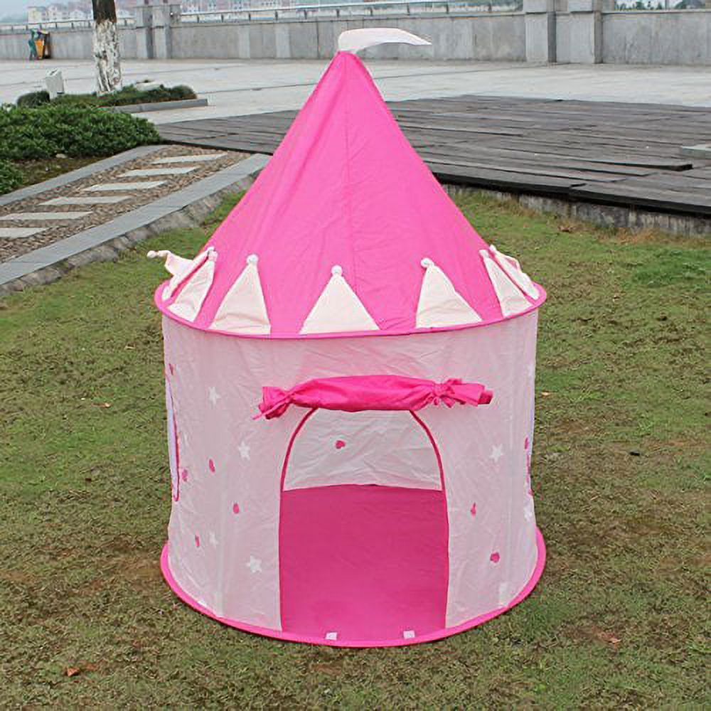 FoxPrint Princess Castle Glow in the Dark Foldable Pop Up Play Tent - image 5 of 5