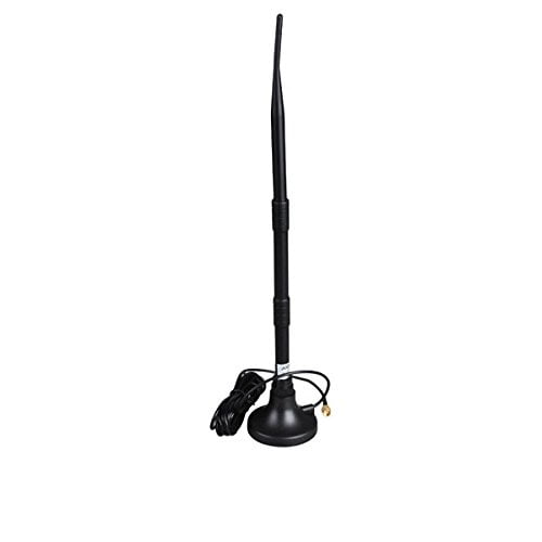 2.4 GHz 9dBi Omni WIFI Antenna extended cable RP-SMA male connector 2m for Wireless Quick USA Shipping