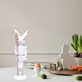 thumbnail image 6 of SLYNSHome Easter Bunny Figurine Sculpture White Easter Rabbit Ornament Spring Decorations Table Centerpiece Easter Gifts Spring Decor, 6 of 6