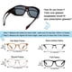 thumbnail image 5 of Gafas de sol polarizadas Yodo para usar sobre lentes, color burdeos, 5 of 8