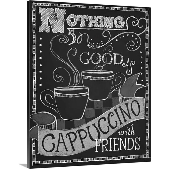 Great BIG Canvas | "Cappuccino" Canvas Wall Art - 16x20
