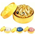 thumbnail image 1 of Juguete Squishy Bimiubimiu de Dumpling con Brillos para Alivio del Estrés, 1 of 8