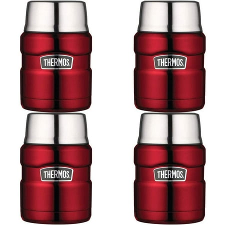 

Thermos Stainless Food Jar Cranberry 16oz. Quantity 4