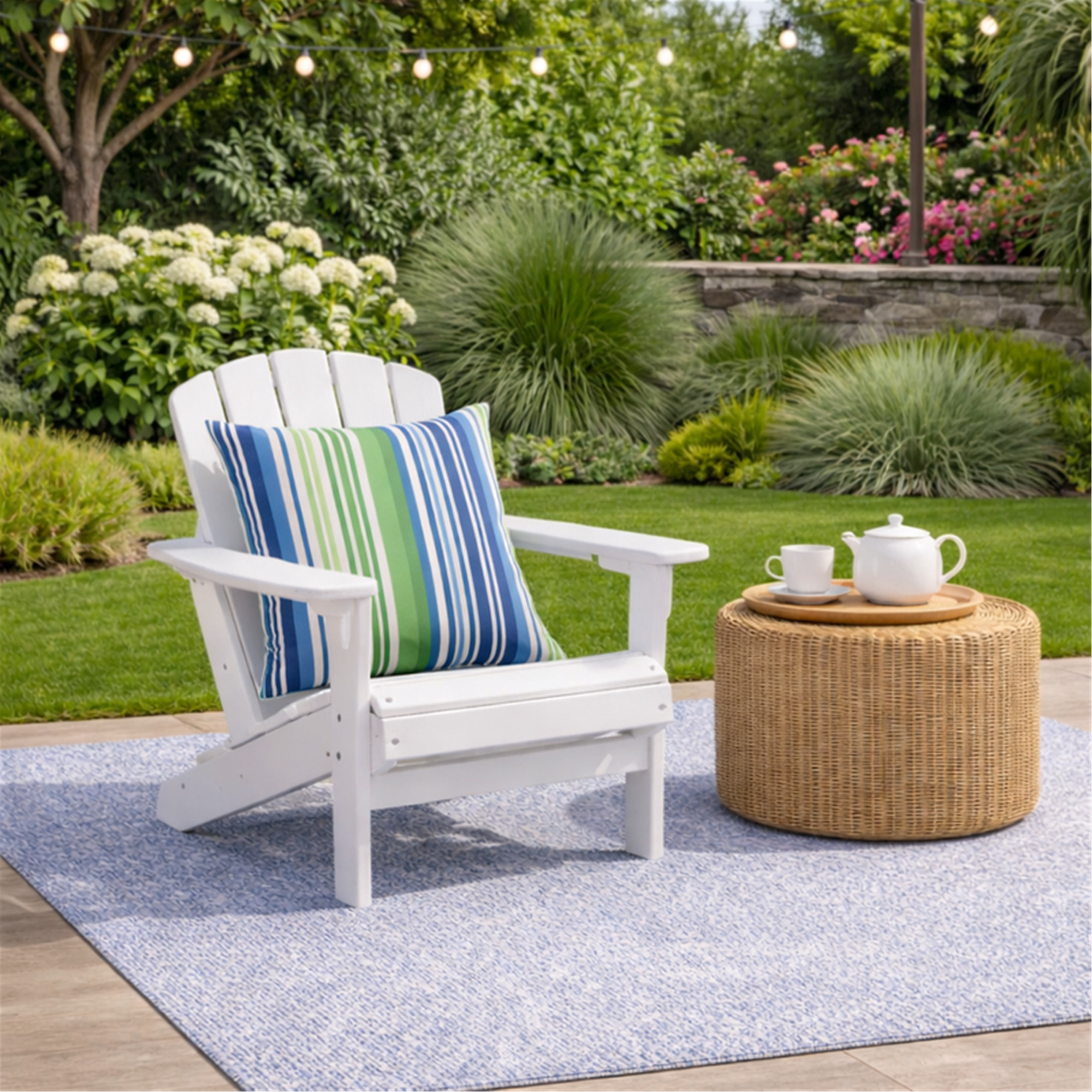 SDJPOI 2 Pack Outdoor Throw Pillows, 18x18 Inch Waterproof & Fade-Resistant Patio Cushions, Soft Decorative Pillows for Home, Garden