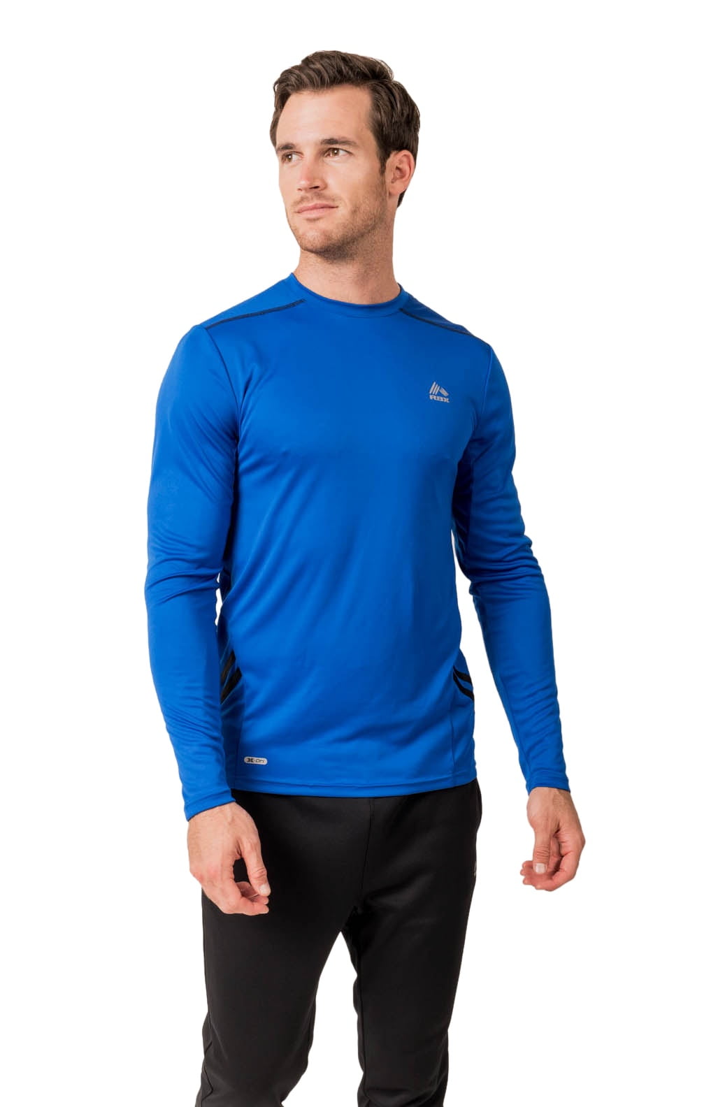 RBX - RBX Active Men's Light Breathable Semi-fitted Crew Neck Long ...