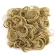 thumbnail image 1 of Short Curly Ponytail Bun Hair Extensions for Women Hair Strech Chignon Comb Clip, 1 of 4