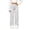 White, variant on ITSAME Girls High Waisted Sweatpants Wide Leg Relaxed Fit Solid Color Fall Athletic Casual Joggers Black Size 10